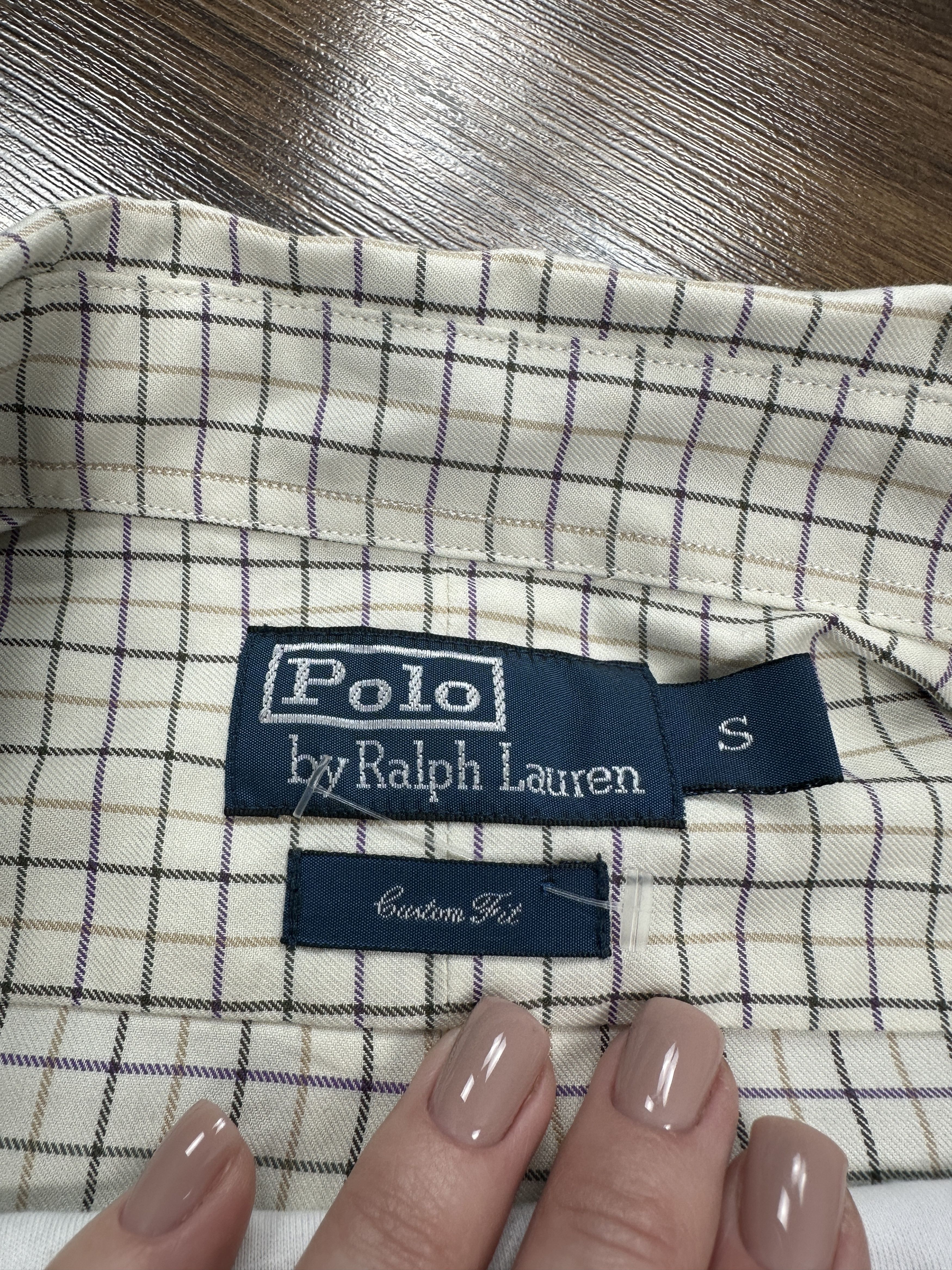 Polo Ralph Lauren × Ralph Lauren × Vintage Polo Ralph Lauren Vintage Mens Long Sleeve Check Shirt Size US S / EU 44-46 / 1 - 4 Thumbnail