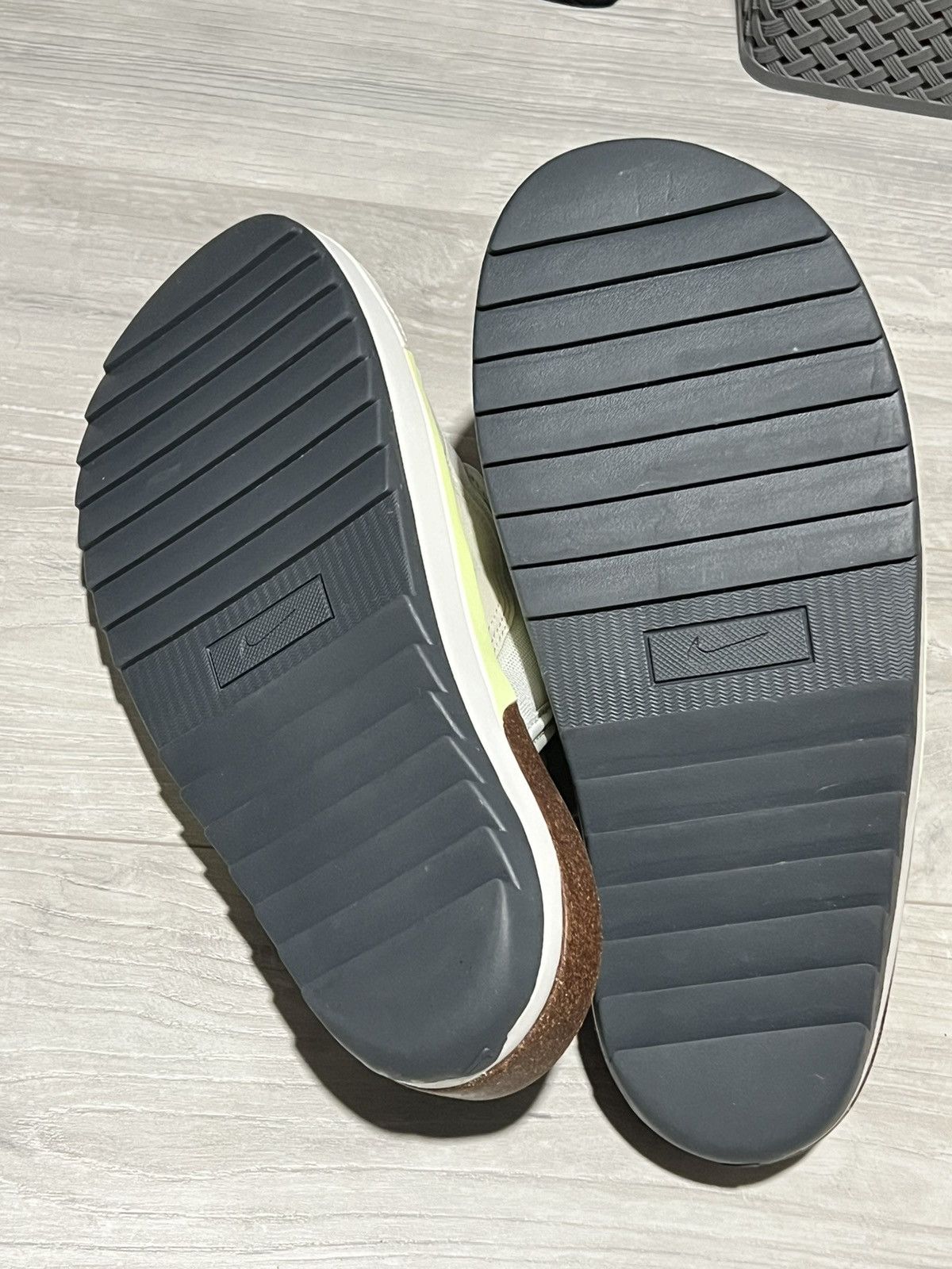 Nike Offline Slip On Sandals Light Bone Black Stone