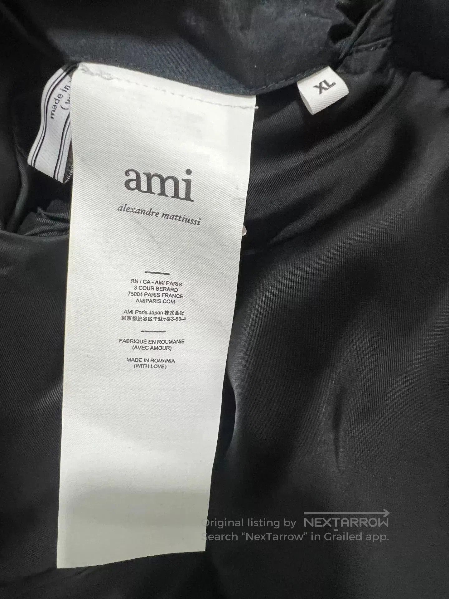 AMI Ami Paris Men's Casual Jacket. Size US XL / EU 56 / 4 - 7 Thumbnail