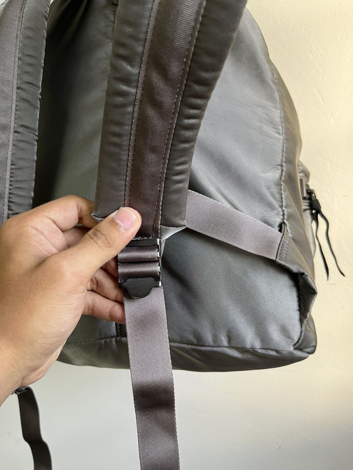 Yohji Yamamoto Vintage Y’saccs Sand Backpack Size ONE SIZE - 10 Thumbnail