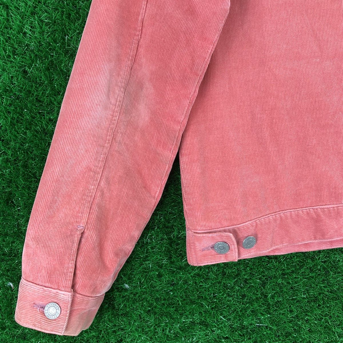 Cowboy Equipment Vintage 90's Corduroy Western Cowboy Jacket Smile Pocket Size US XS / EU 42 / 0 - 6 Thumbnail