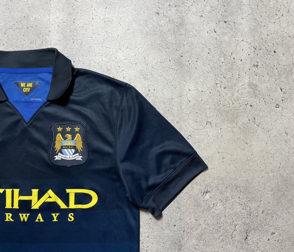 Nike Vintage Nike FC Manchester City 2014-2015 Soccer Jersey Size US S / EU 44-46 / 1 - 5 Thumbnail