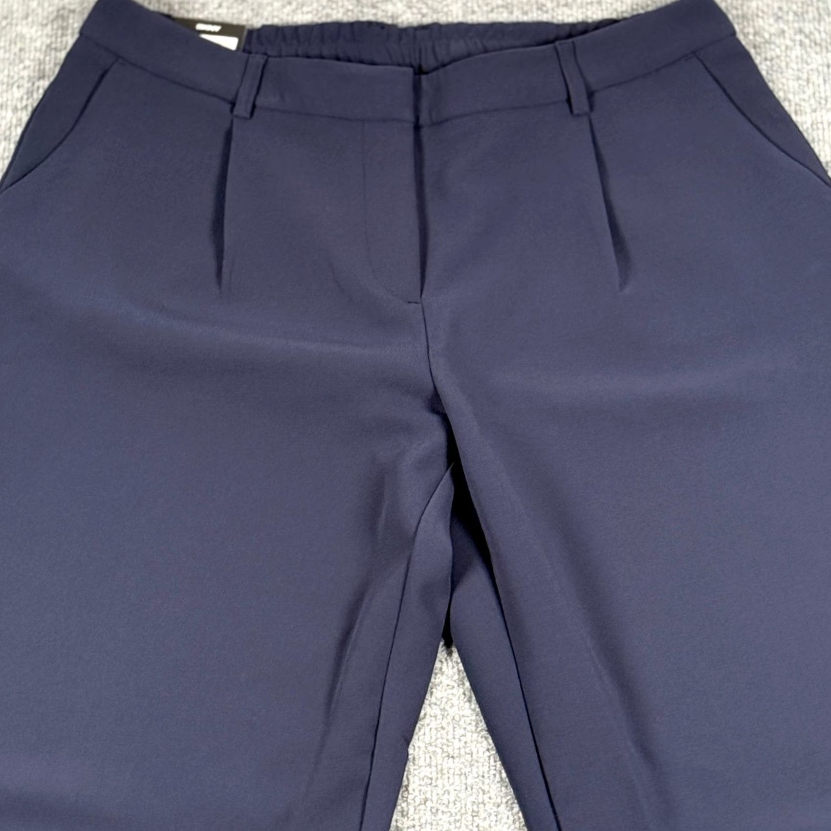 DKNY DKNY Women 14 Navy Blue Wide-Leg Dress Pants Career Workwear Office NWT Size 36" / US 14 / IT 50 - 4 Thumbnail