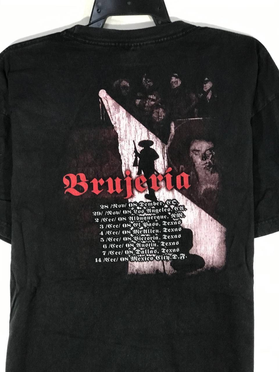 Band Tees vintage brujeria no aceptan imitaciones extreme metal band Size US XL / EU 56 / 4 - 6 Thumbnail