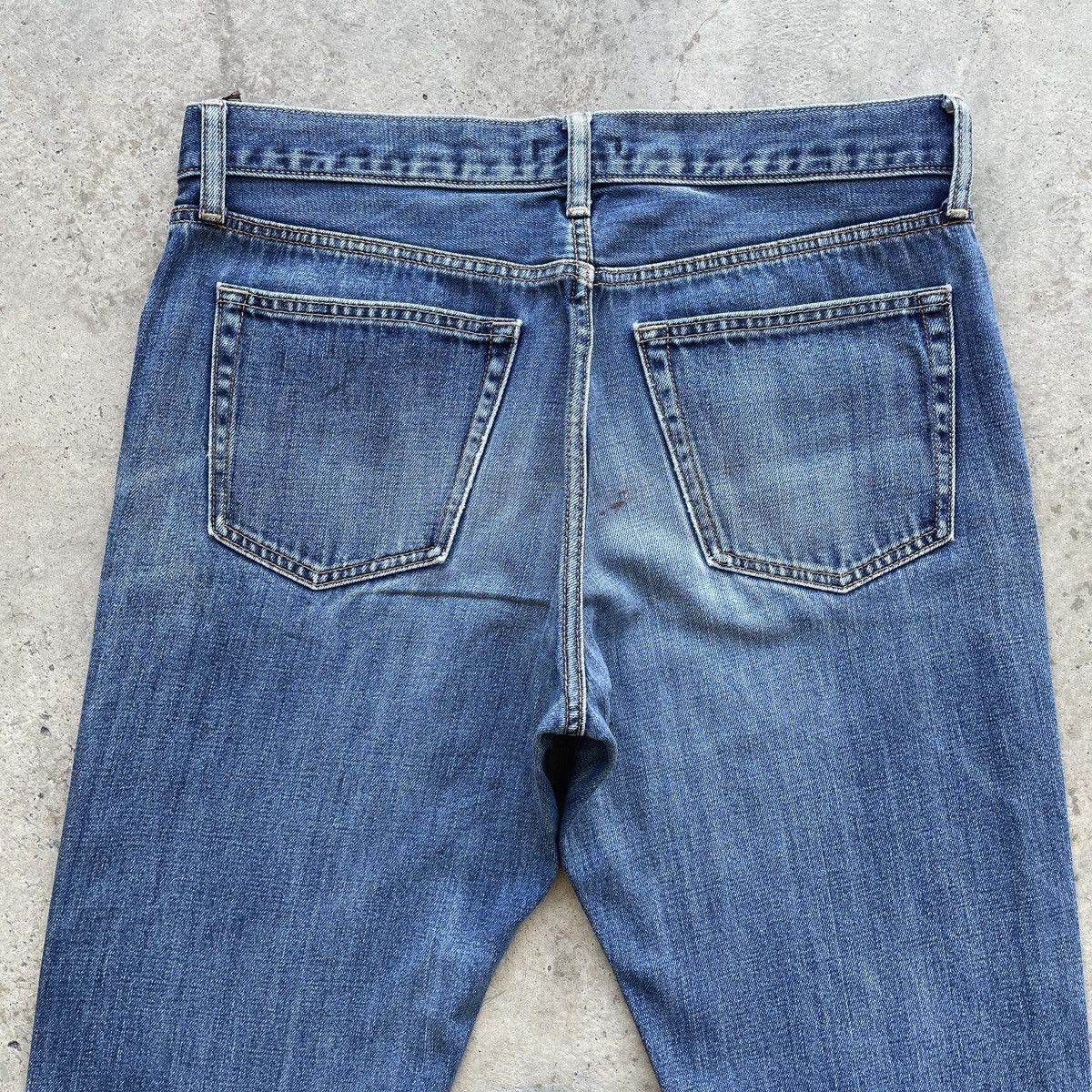 Japanese Brand Blue Faded Vintage Japanese Brand Jeans Denim Pants W33 Size US 33 - 8 Thumbnail