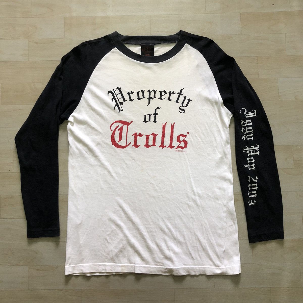 Band Tees Vintage Iggy Pop 2003 Property of Trolls Long Sleeve Shirt Size US M / EU 48-50 / 2 - 1 Thumbnail