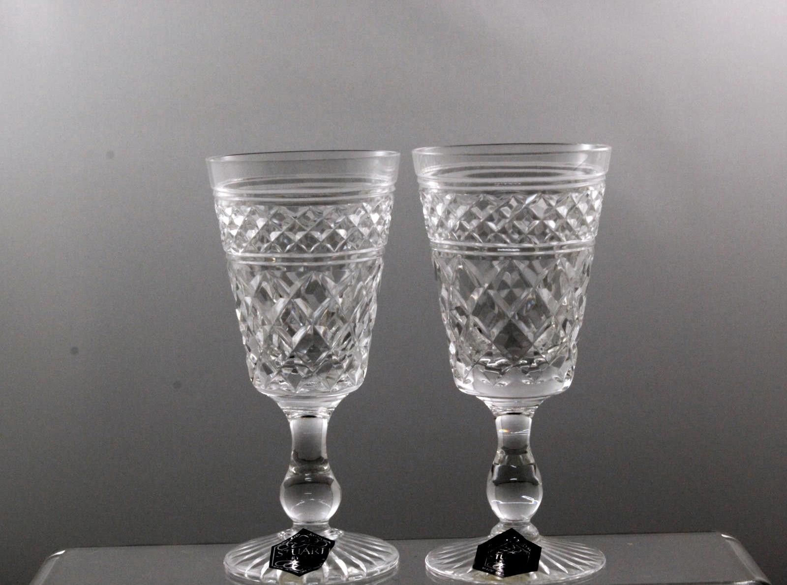 Starter Stuart crystal Sandringham sherry glasses Set of 2 With Box Size ONE SIZE - 1 Thumbnail