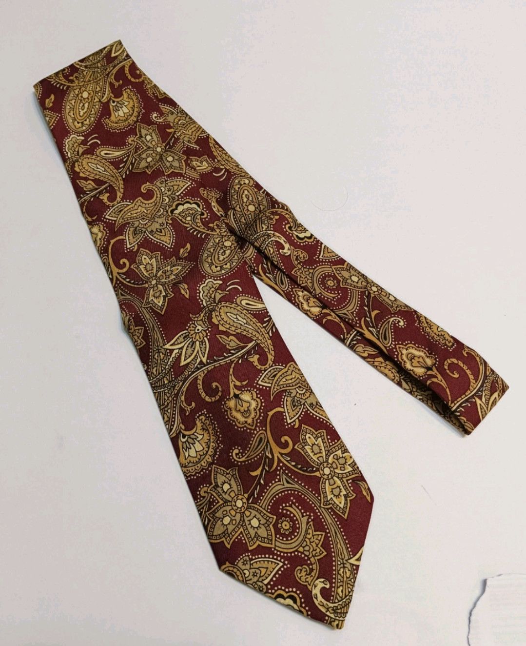 Chanel Vtg CHANEL Silk Men's Necktie Italy Size ONE SIZE - 3 Thumbnail