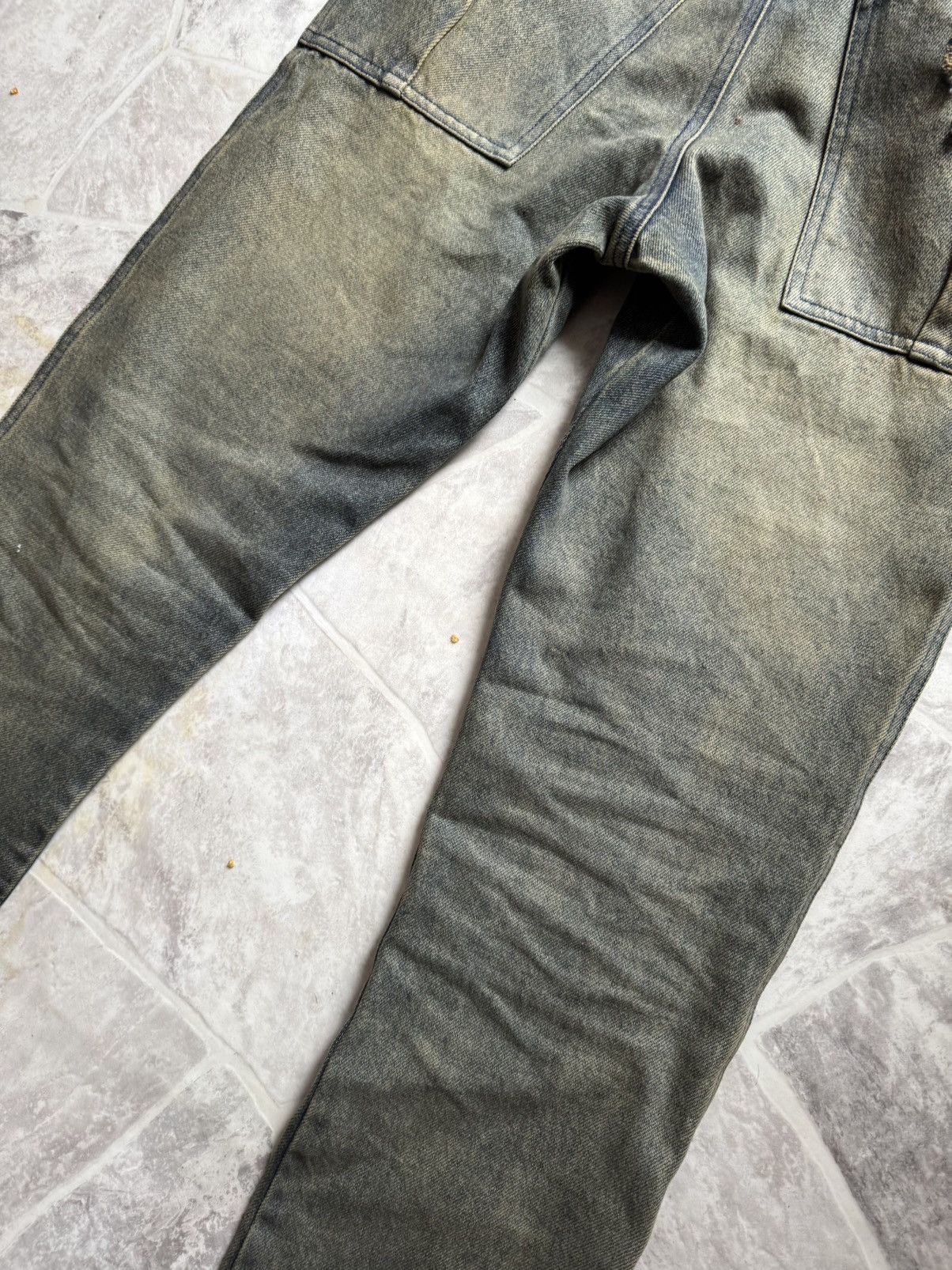 Vintage Mud Wash Denim Cut rare Size US 36 / EU 52 - 8 Thumbnail