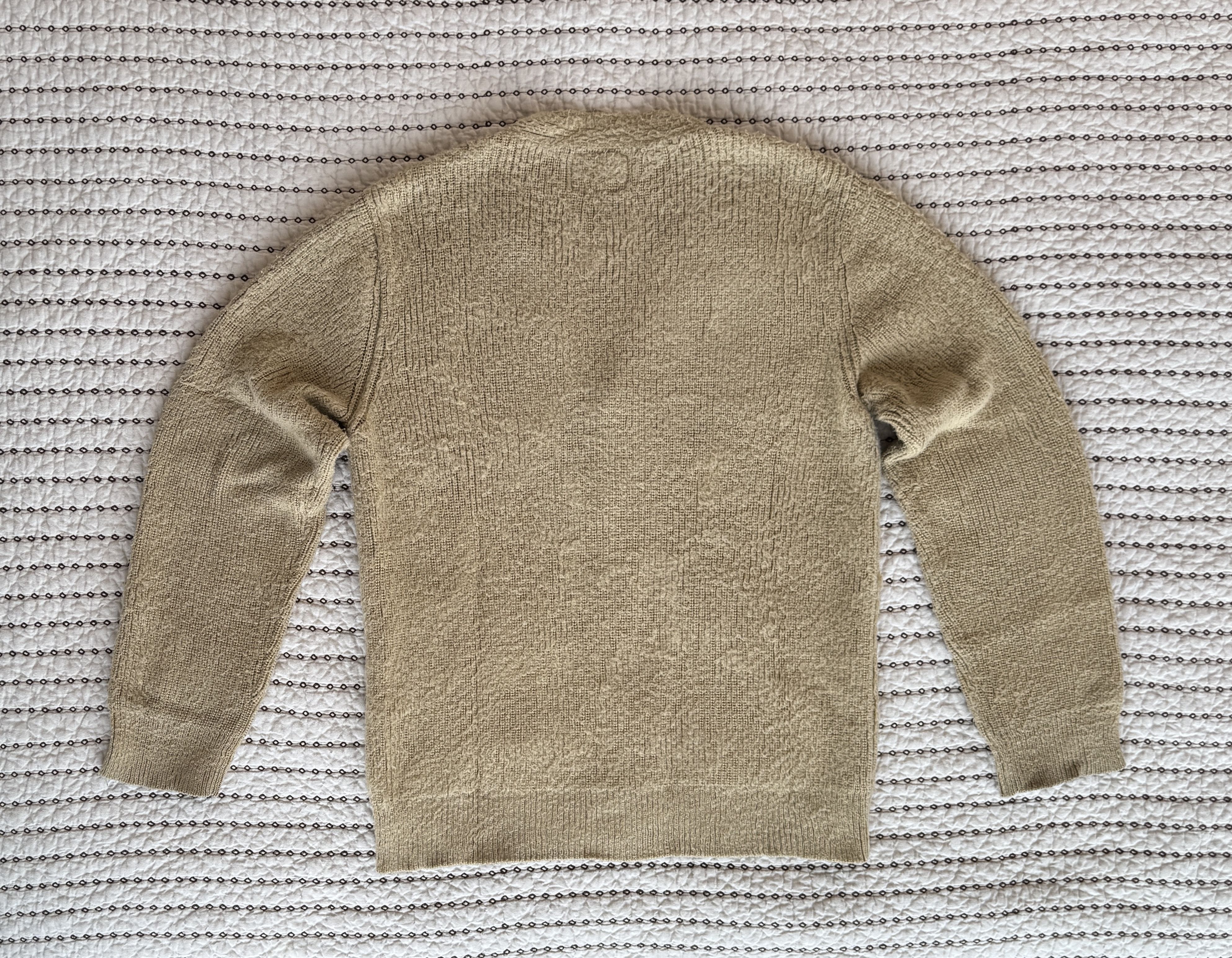 Number (N)ine NUMBER (N)INE - TOUCH ME I'M SICK MOHAIR CARDIGAN GOLD SZ 2 Size US M / EU 48-50 / 2 - 2 Thumbnail