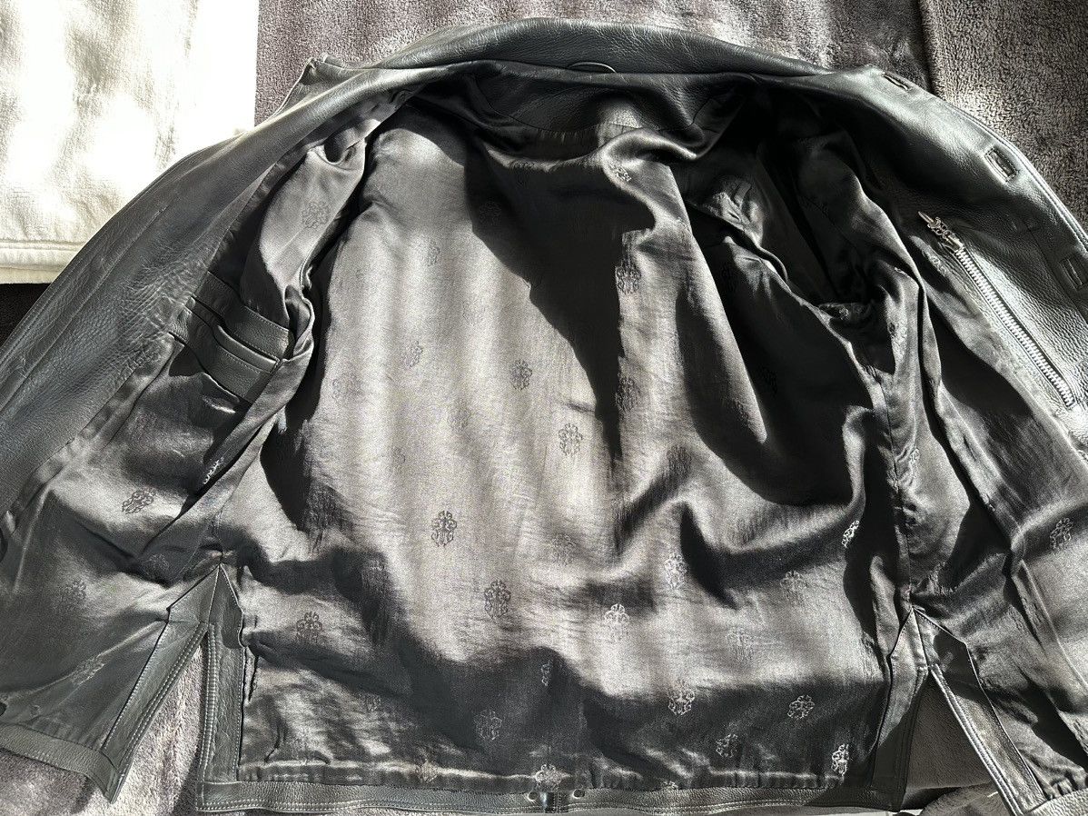 Chrome Hearts RARE Talon Leather Motorcycle Jacket 1993 Size US M / EU 48-50 / 2 - 17 Thumbnail