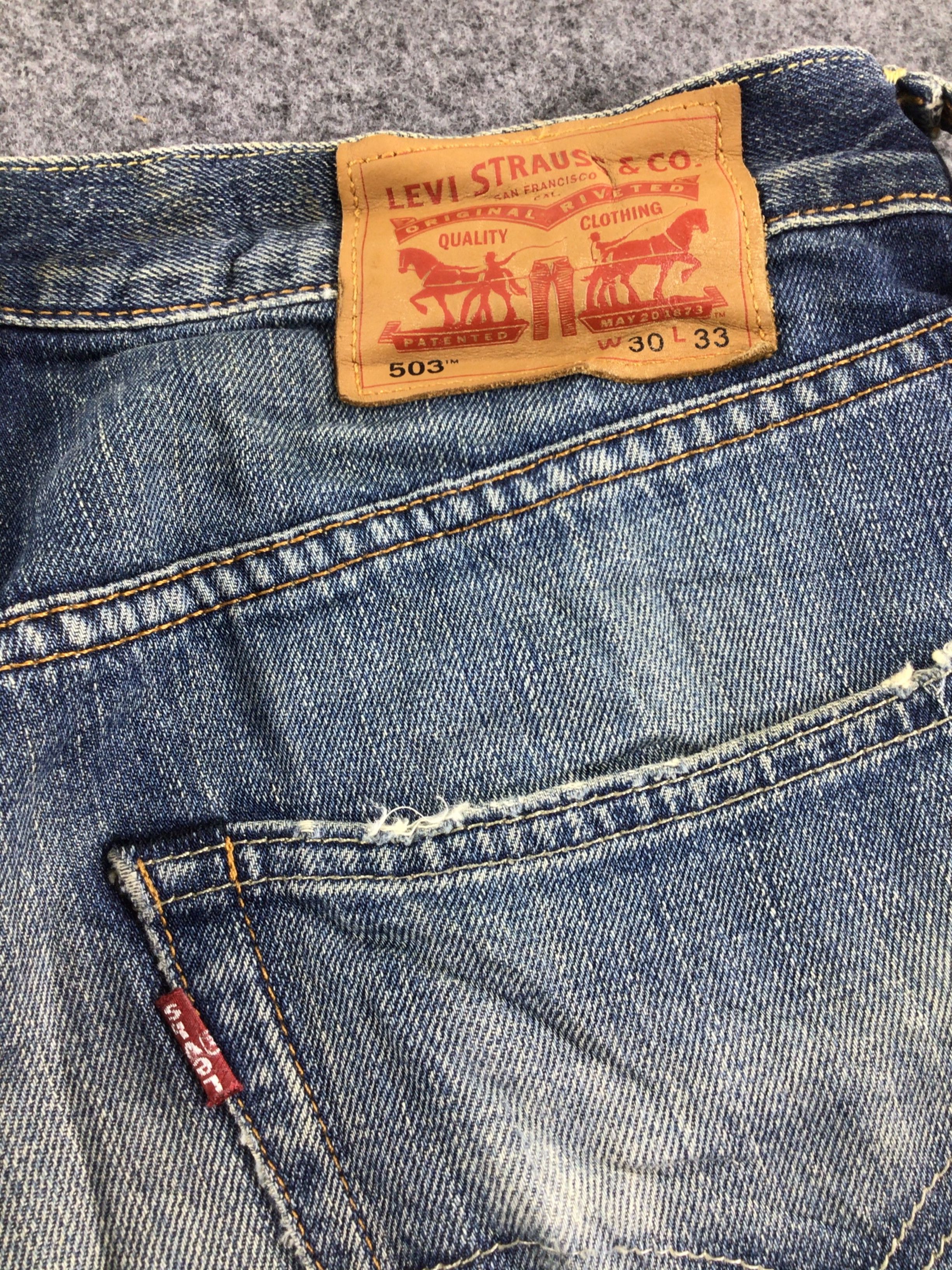 Levi's × Vintage Levis 503 Jeans-JM091 Size US 33 - 5 Thumbnail