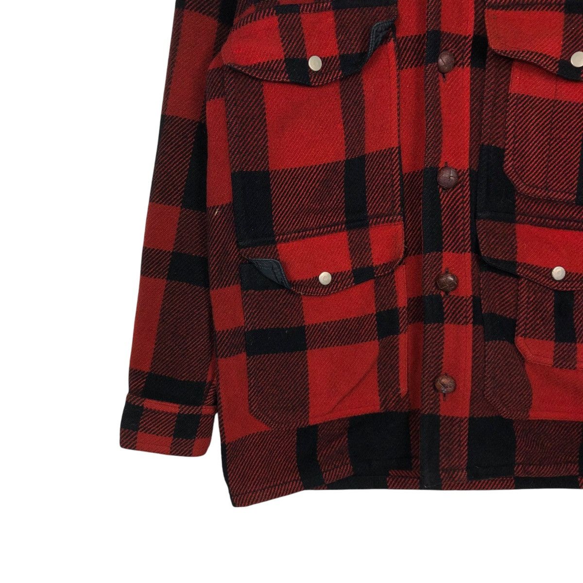 Japanese Brand 🔥VINTAGE WOOL CHORE JACKET MACKINAW KC SPORT FILSON TARTAN Size US M / EU 48-50 / 2 - 6 Thumbnail