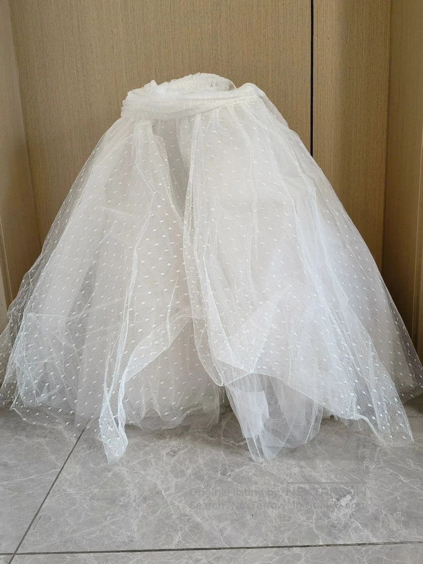 Valentino VALENTINO White Mini Wedding Dress. Size ONE SIZE - 7 Thumbnail