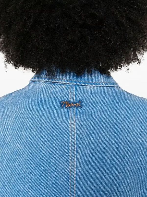 Marni o1y1025 Blazer in Blue Size M / US 6-8 / IT 42-44 - 4 Thumbnail