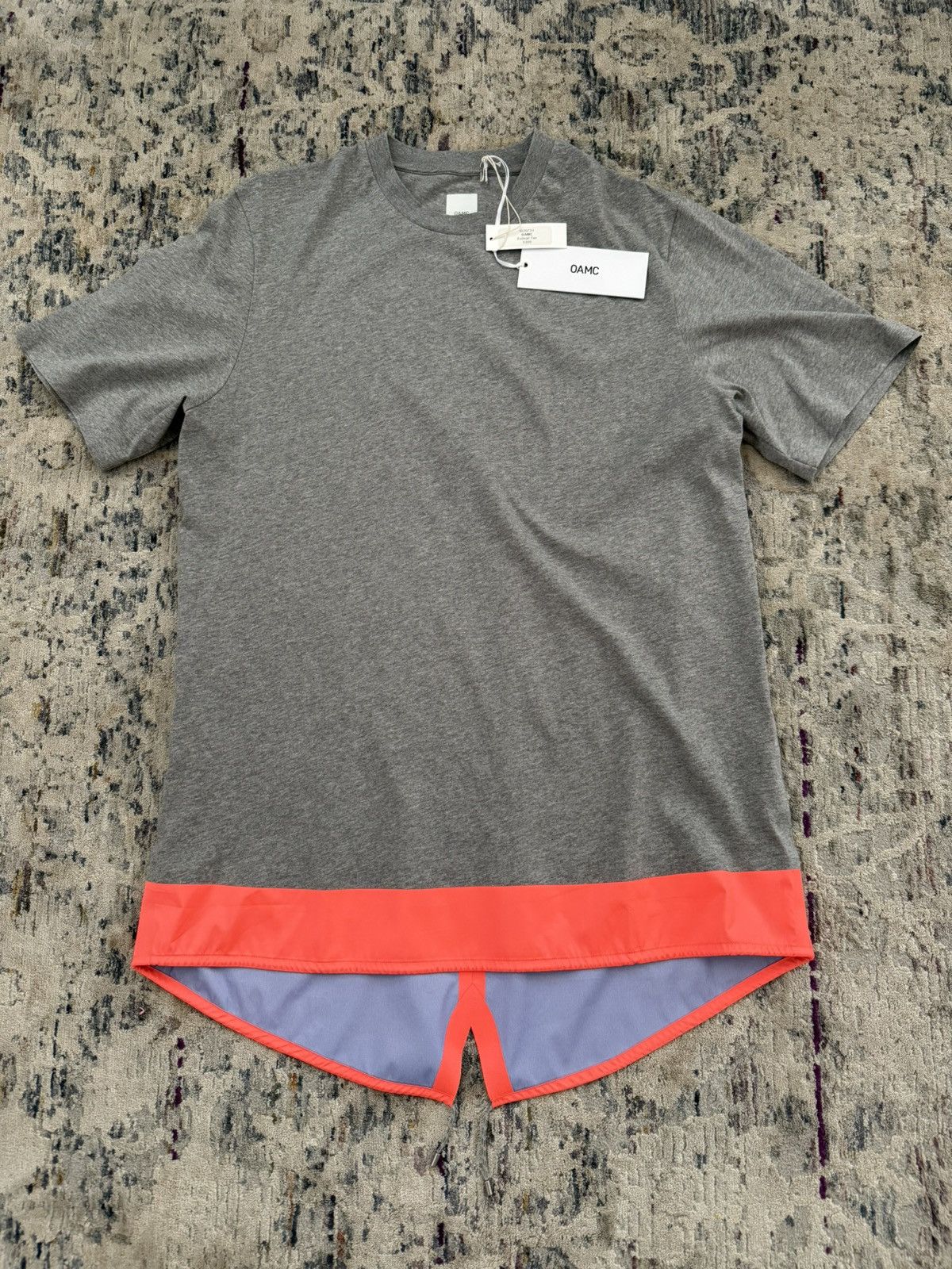 OAMC OAMC Grey Fishtail T-Shirt Size XL Size US XL / EU 56 / 4 - 1 Thumbnail