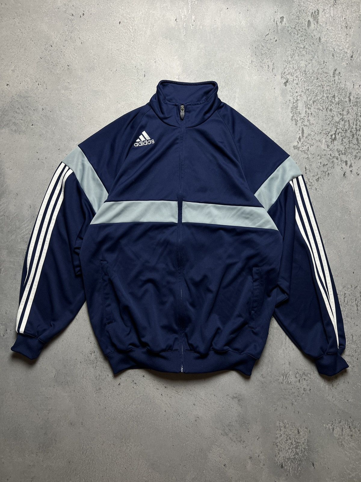 France Vintage 90s Adidas authentic Olympic Jacket