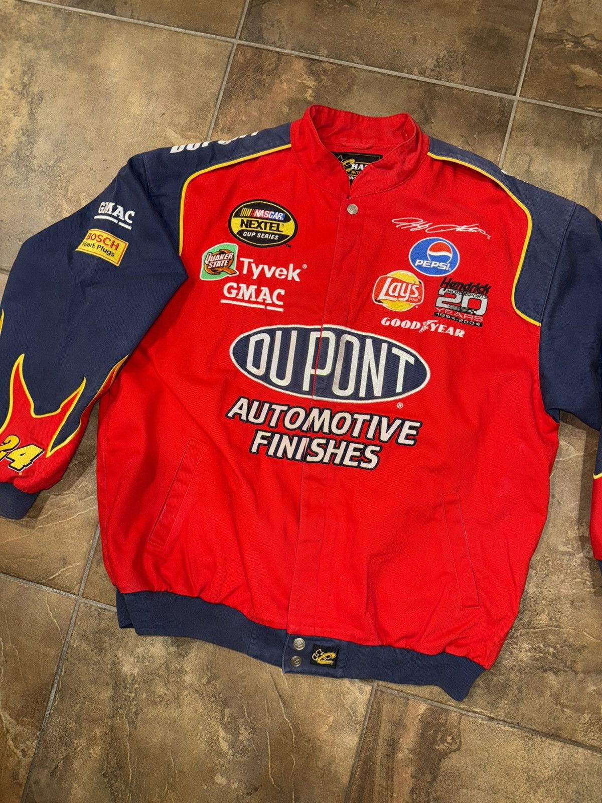 NASCAR Vintage NASCAR Jeff Gordon Racing Jacket Size US XXL / EU 58 / 5 - 1 Thumbnail