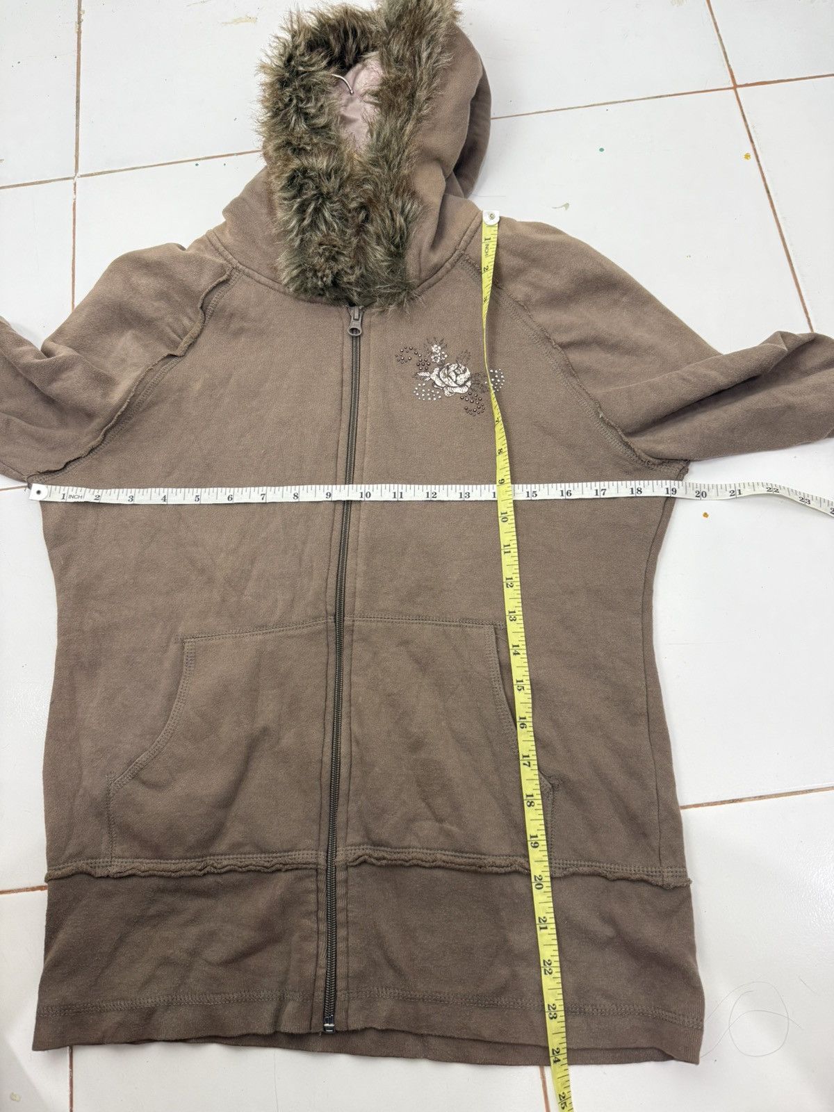 Hysteric Glamour Mossino fur zip hooie brown style Ifsixwasnine lgb Size US M / EU 48-50 / 2 - 11 Thumbnail