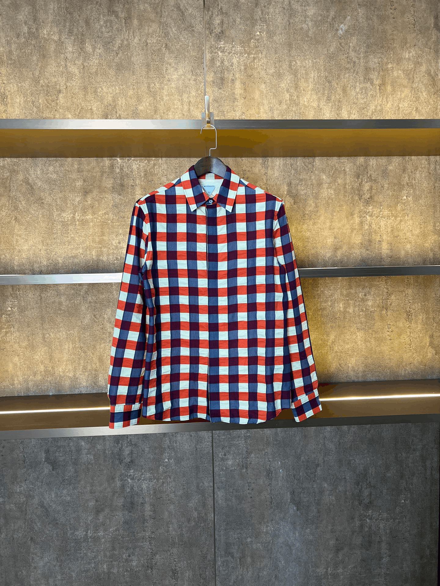 Bottega Veneta Bottega Veneta Plaid Button Up M Women Size M / US 6-8 / IT 42-44 - 1 Thumbnail