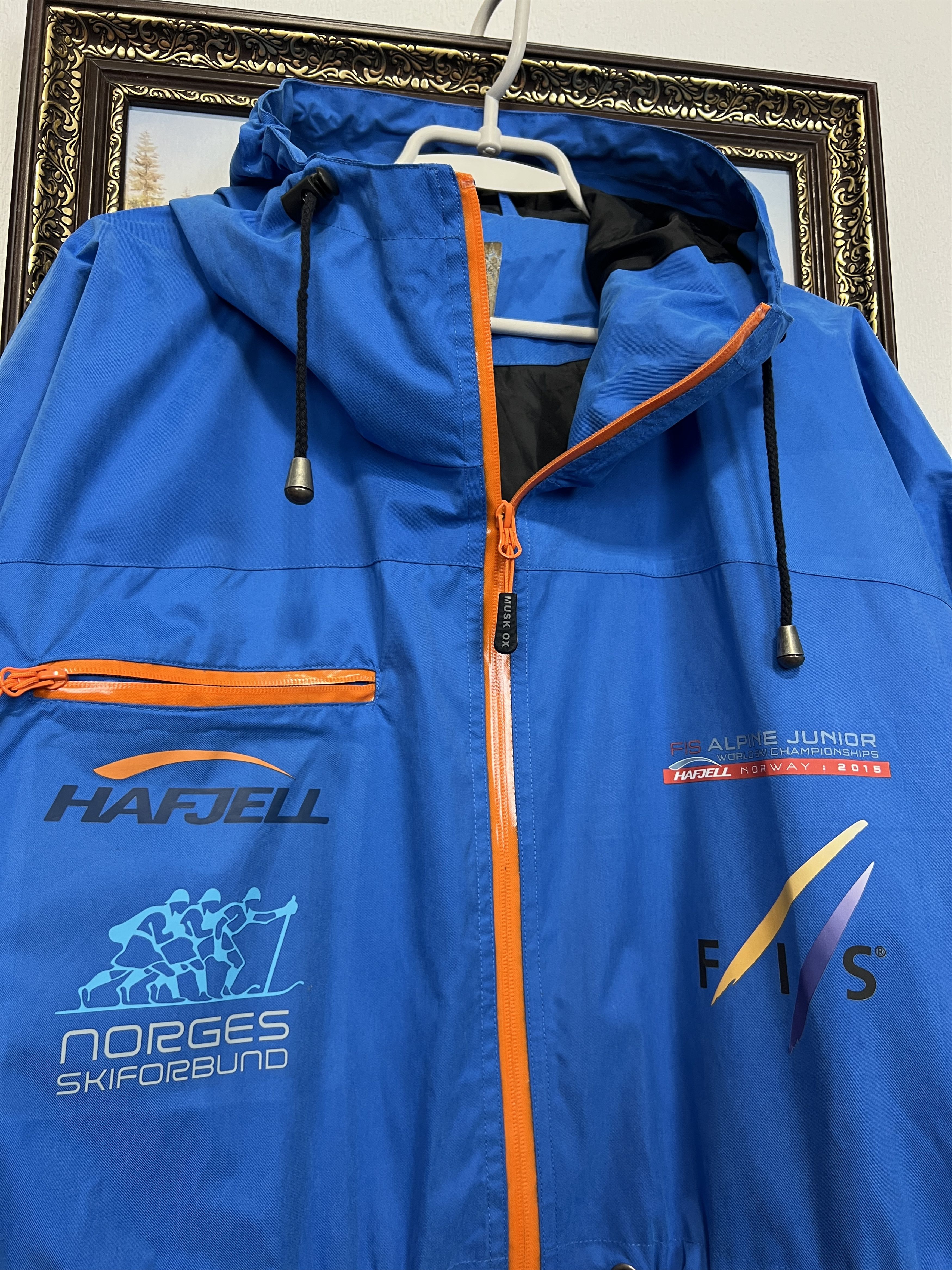Vintage Norway Ski Musk Ox Hooded Jacket Alpine Sport Rare Long Hype Size US XXL / EU 58 / 5 - 3 Thumbnail