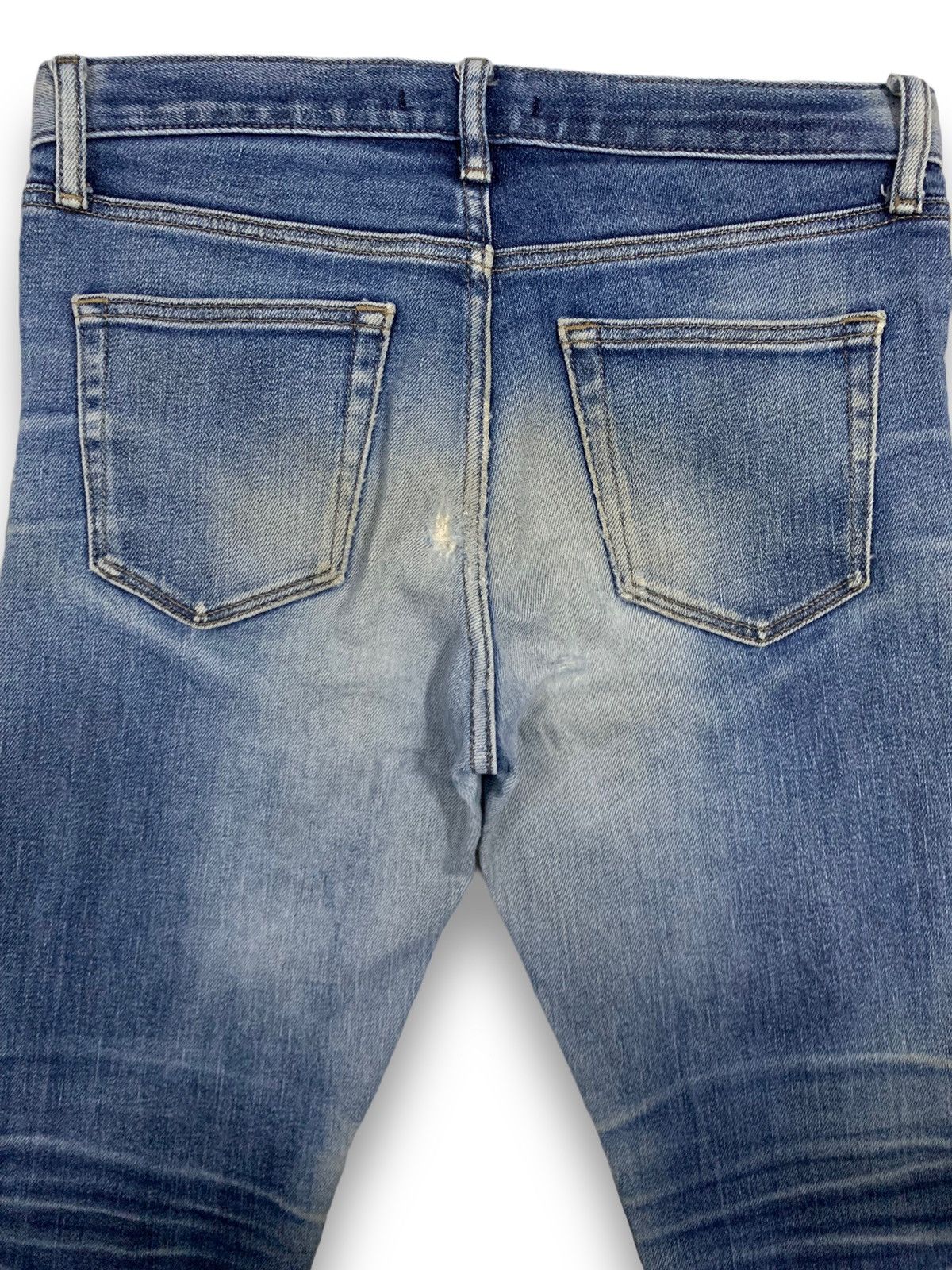 Uniqlo Vintage Uniqlo Selvedge Dirty Mud Washed Distressed Jeans Size US 30 / EU 46 - 14 Thumbnail