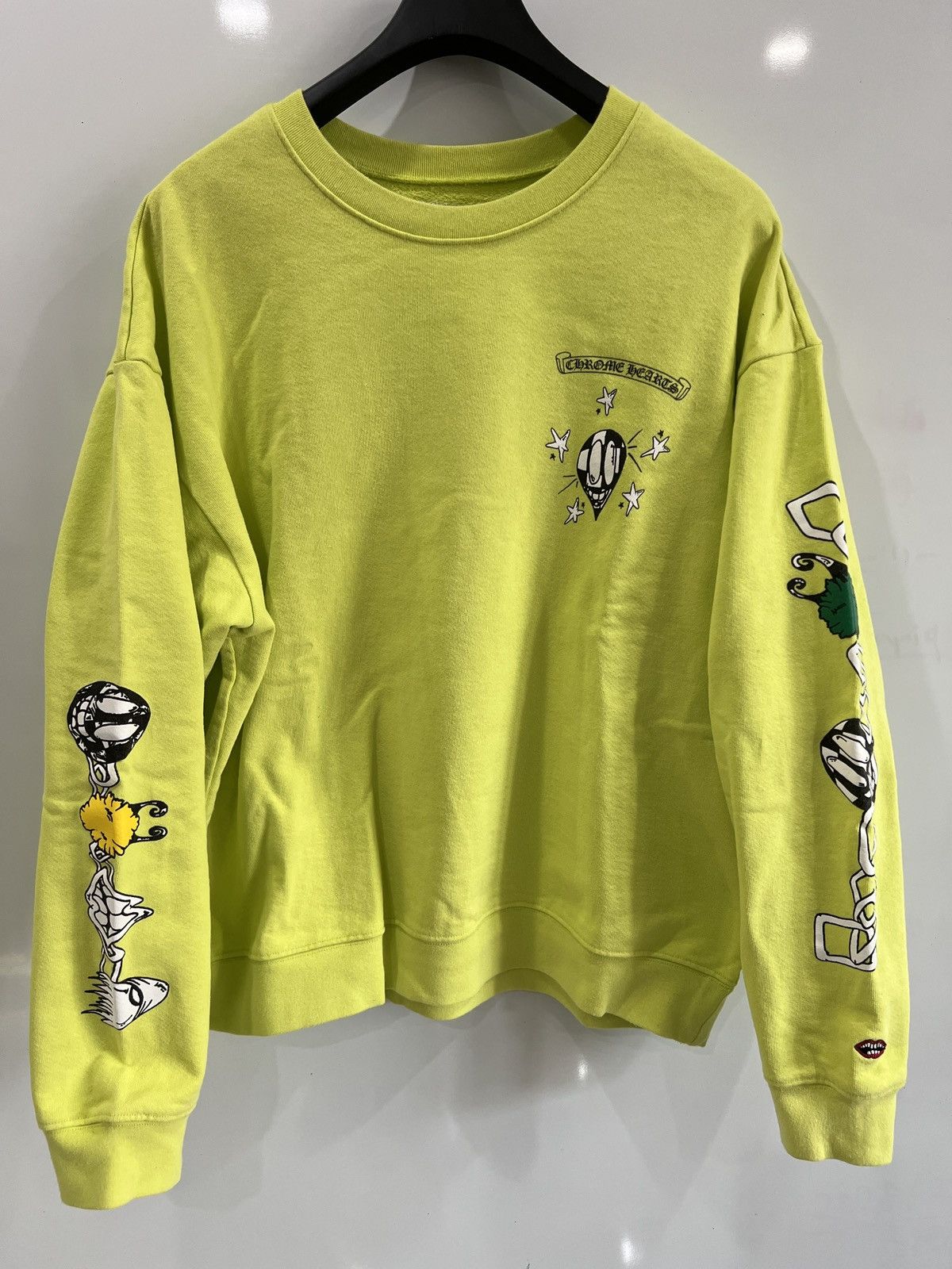 Chrome Hearts CHROME HEARTS YELLOW MATTY BOY HOODIE | Grailed