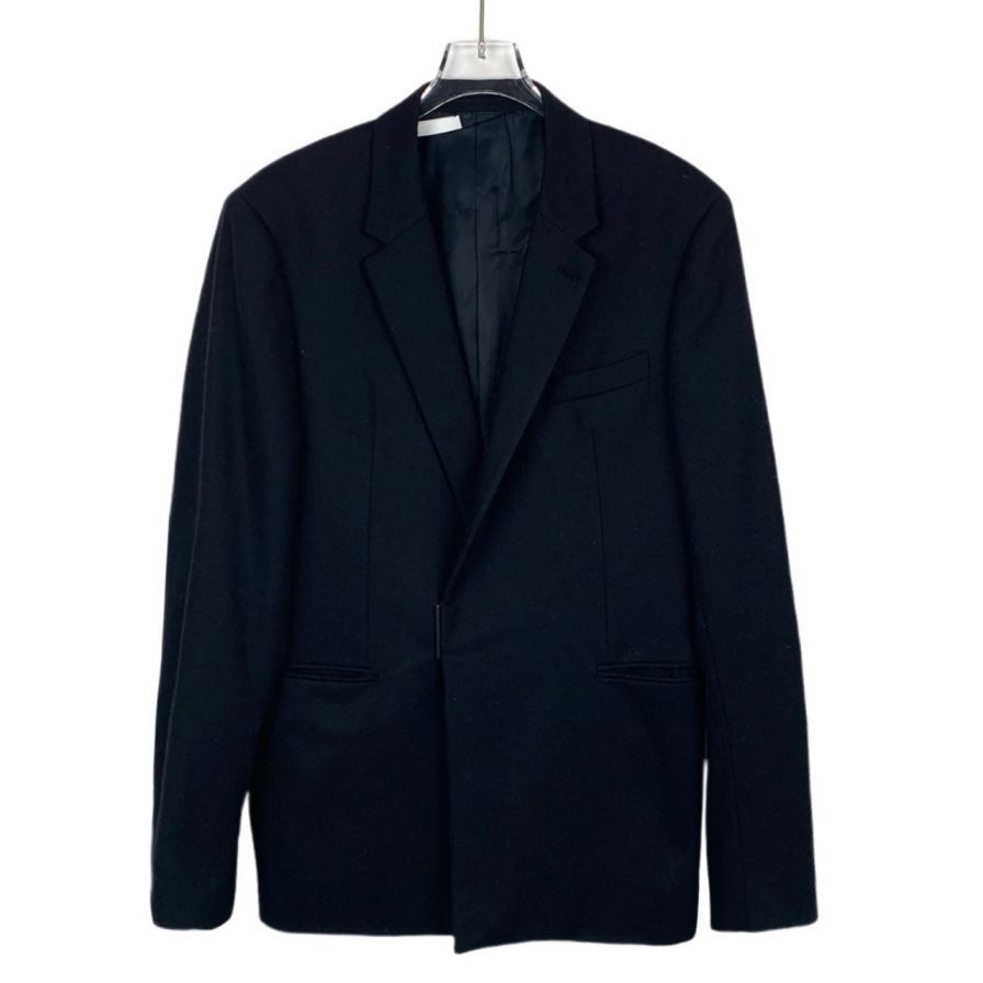 Balenciaga Balenciaga Black Wool Suit Jacket Size 48 M Made In Italy Size 48R - 1 Thumbnail