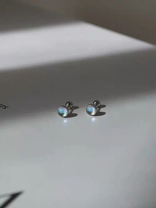 Other 925 silver retro punk earrings Size ONE SIZE - 4 Thumbnail