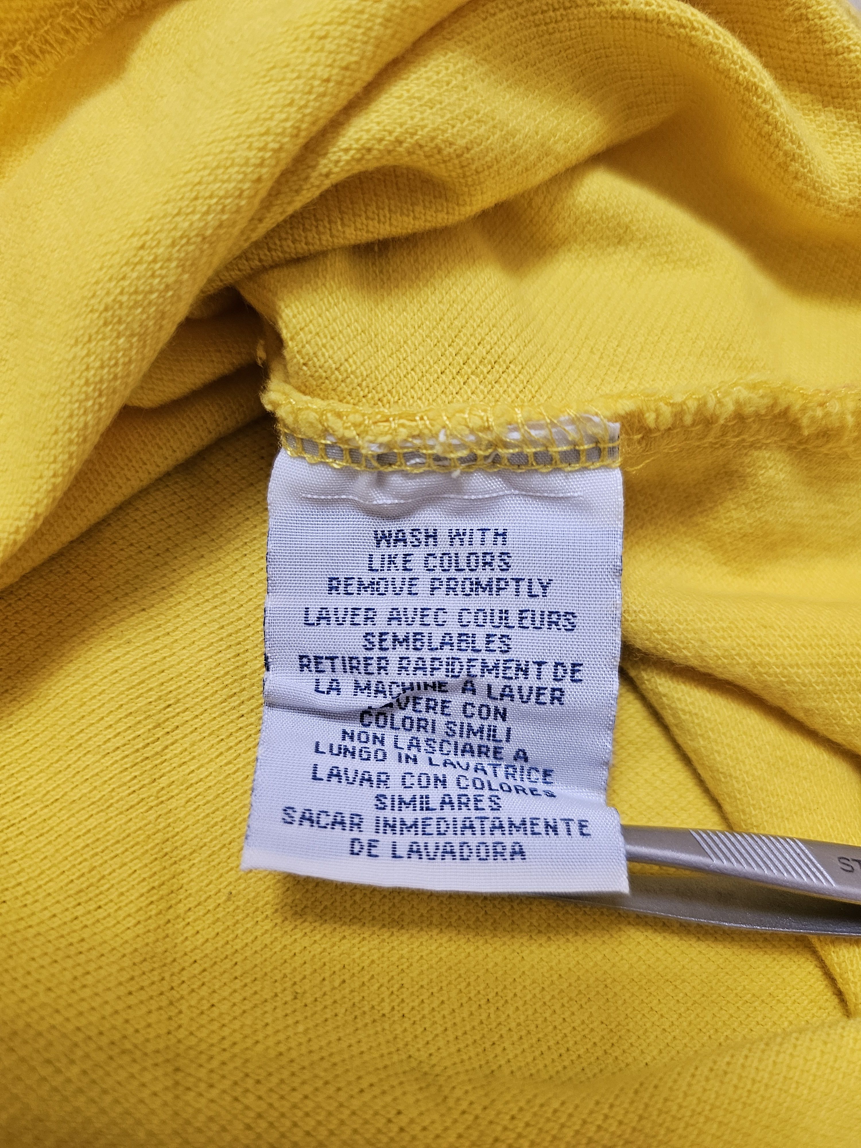 Polo Ralph Lauren × Vintage VINTAGE POLO RALPH LAUREN BIG PONY YELLOW POLO SHIRT Size US XL / EU 56 / 4 - 7 Thumbnail