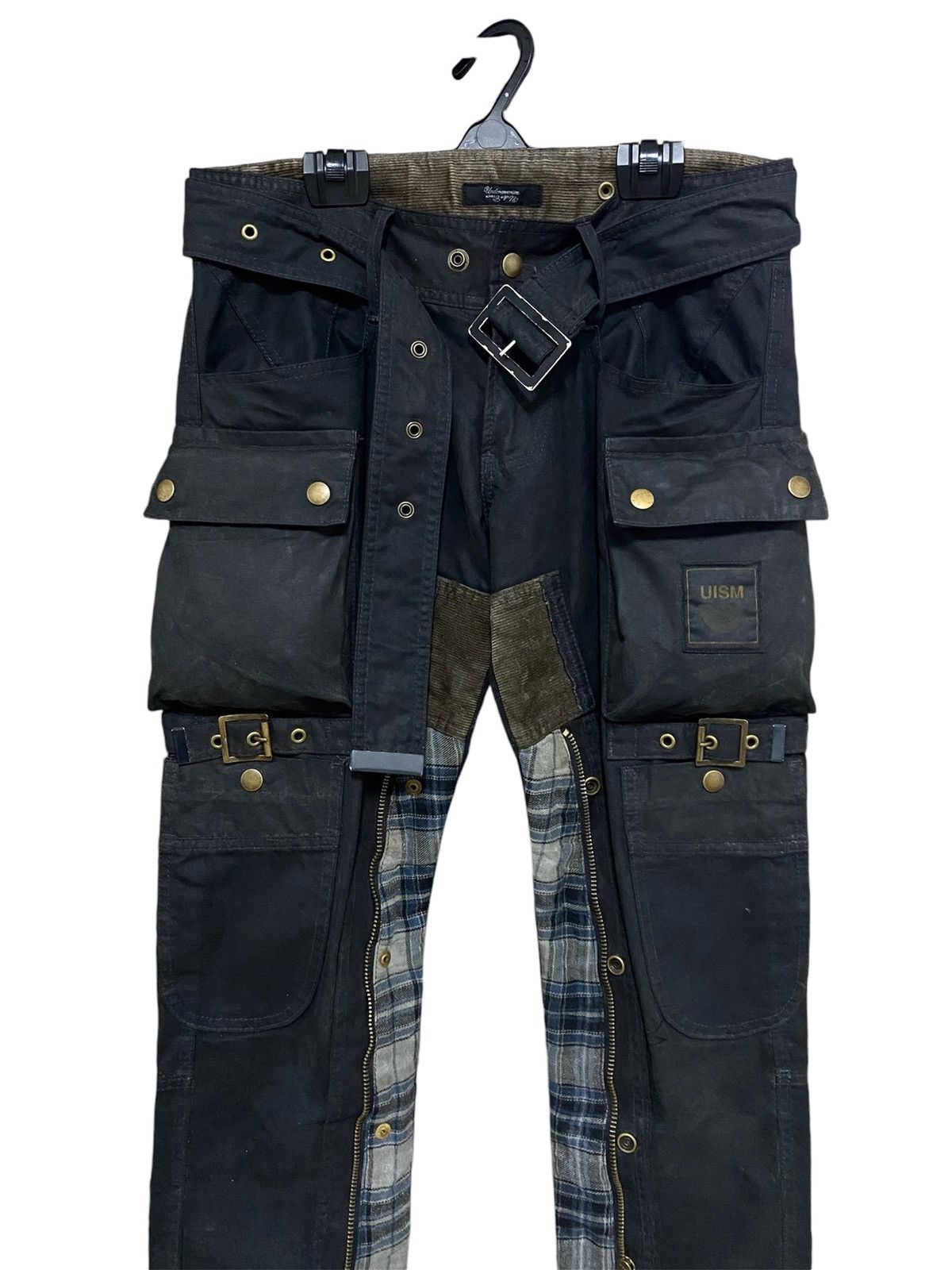 Undercover Vintage Undercover AW08 oiled waxed Cargo Bondage Pants Size US 30 / EU 46 - 2 Thumbnail