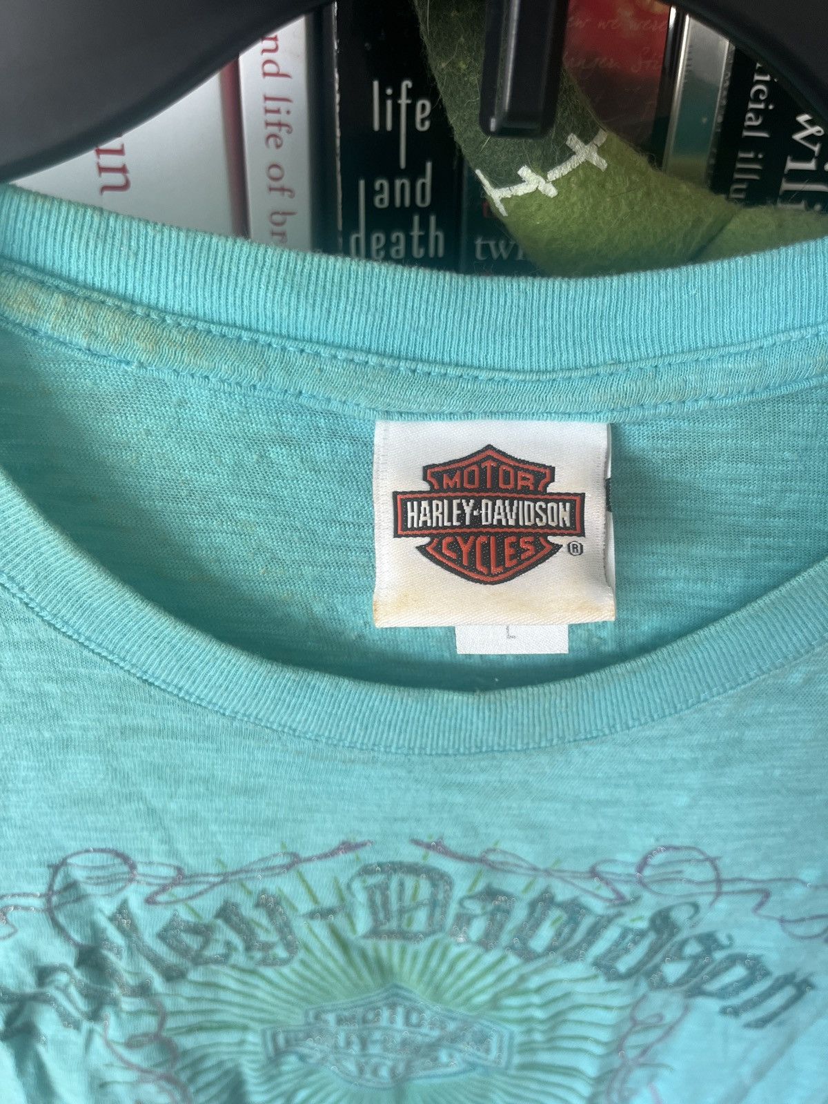 Harley Davidson Harley Davidson Women’s Short Sleeve Shirt Size Large Size L / US 10 / IT 46 - 2 Thumbnail