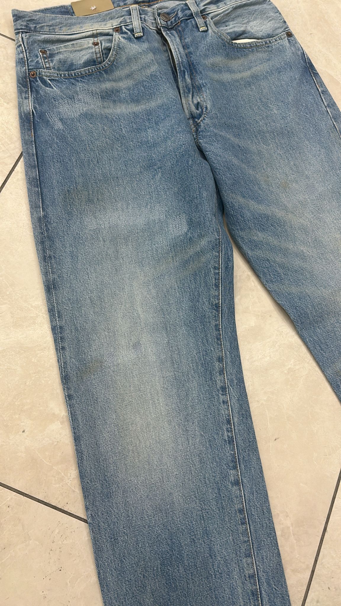 Levi's Vintage Clothing LVC Levi's Vintage Clothing 1954 501XX BigE Selvedge Jeans Size US 34 / EU 50 - 3 Thumbnail