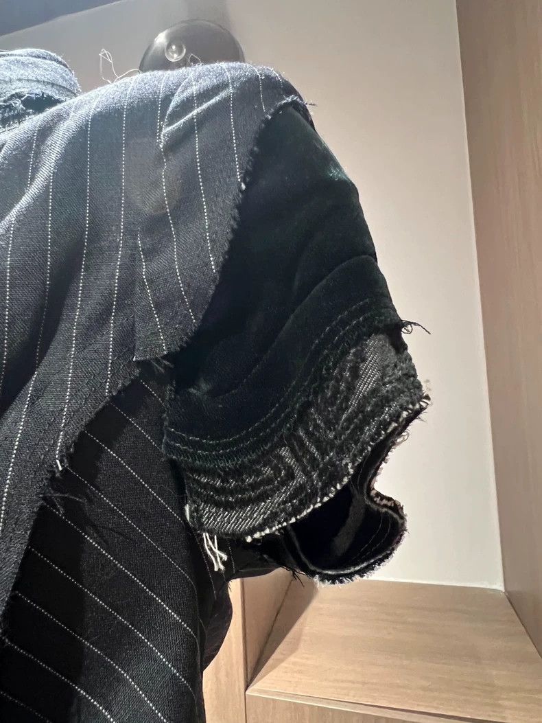 Other Comme Des Garcons Swallowtail coat. Distorted Patchwork Ve Size XS / US 0-2 / IT 36-38 - 6 Thumbnail