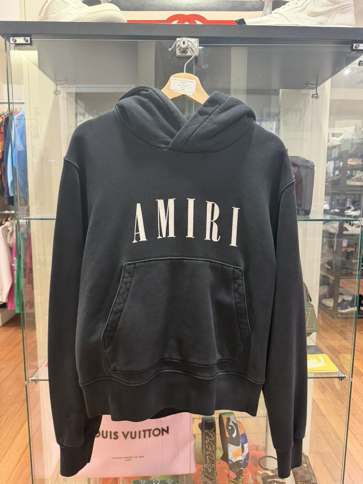 Amiri Amiri Core Logo Hoodie - Black Size US S / EU 44-46 / 1 - 1 Thumbnail
