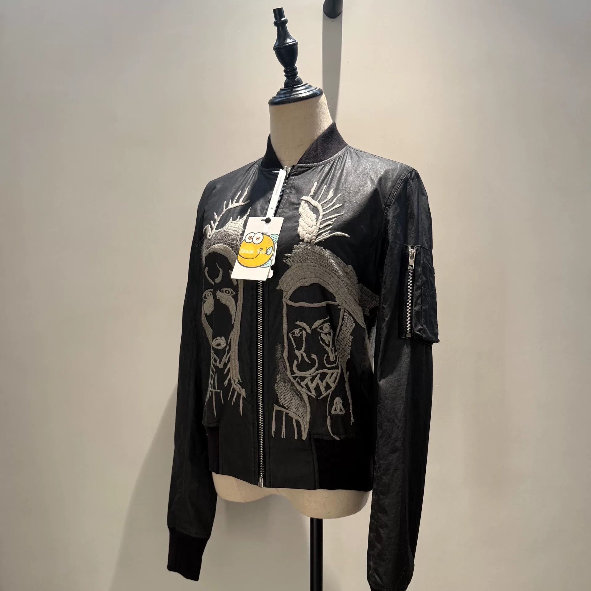 Rick Owens Rick Owens fw22 mainline Velvet Gradient ma-1 Jacket