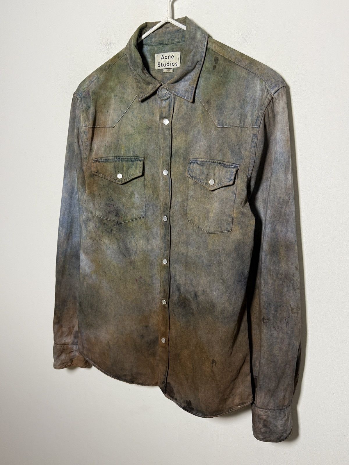 Acne Studios acne studios mechanik denim western shirt Size US M / EU 48-50 / 2 - 3 Thumbnail