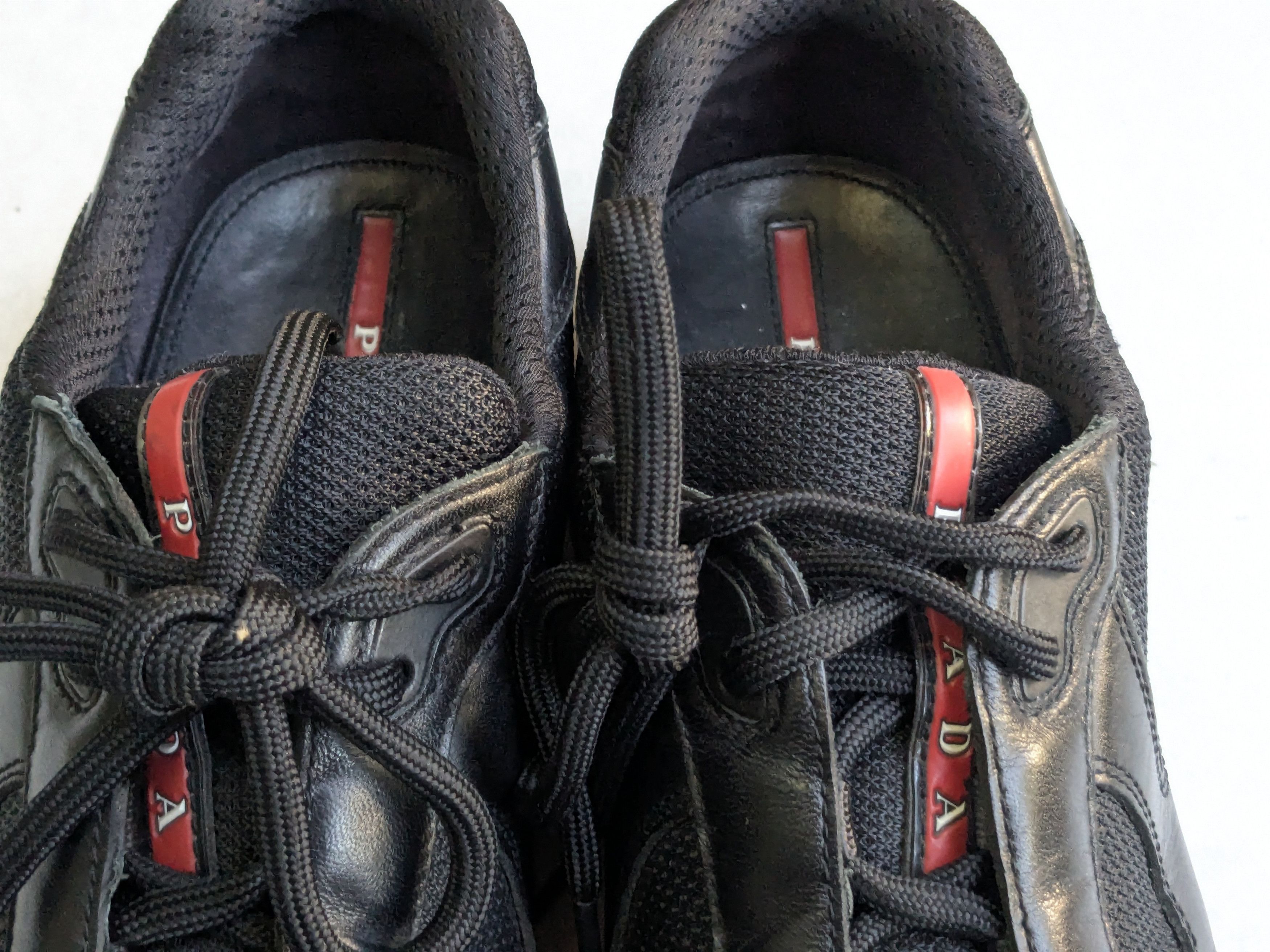 Prada Prada America's Cup Sneakers Black 11 Low Leather Size US 11 / EU 44 - 7 Thumbnail