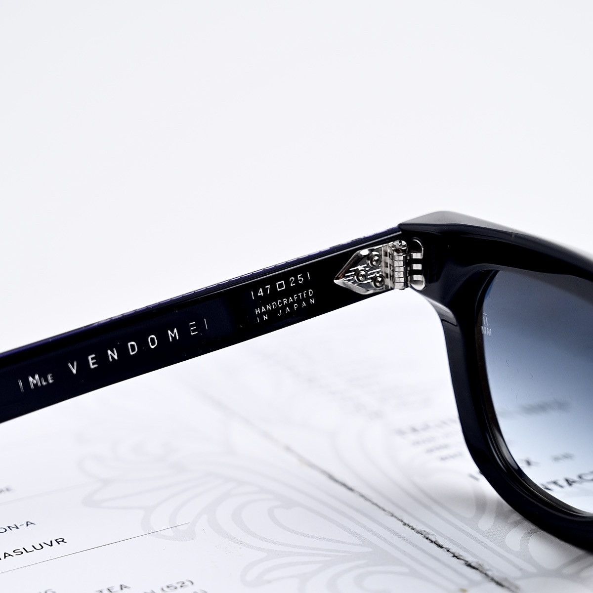 Jacques Marie Mage JACQUES MARIE MAGE VENDOME EPOXY PRUISSE SUNGLASSES Size ONE SIZE - 7 Thumbnail