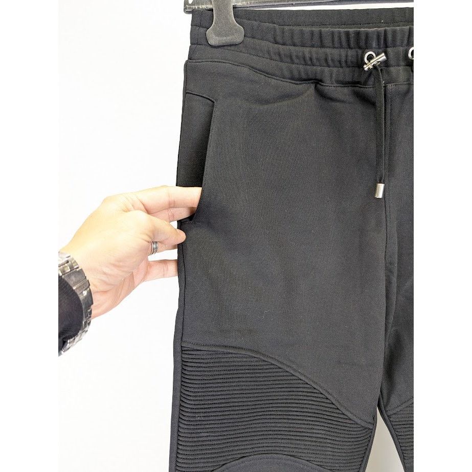 Balmain o1rshd1 B Logo Sweatpant & Jogger in Black Size US 32 / EU 48 - 7 Thumbnail