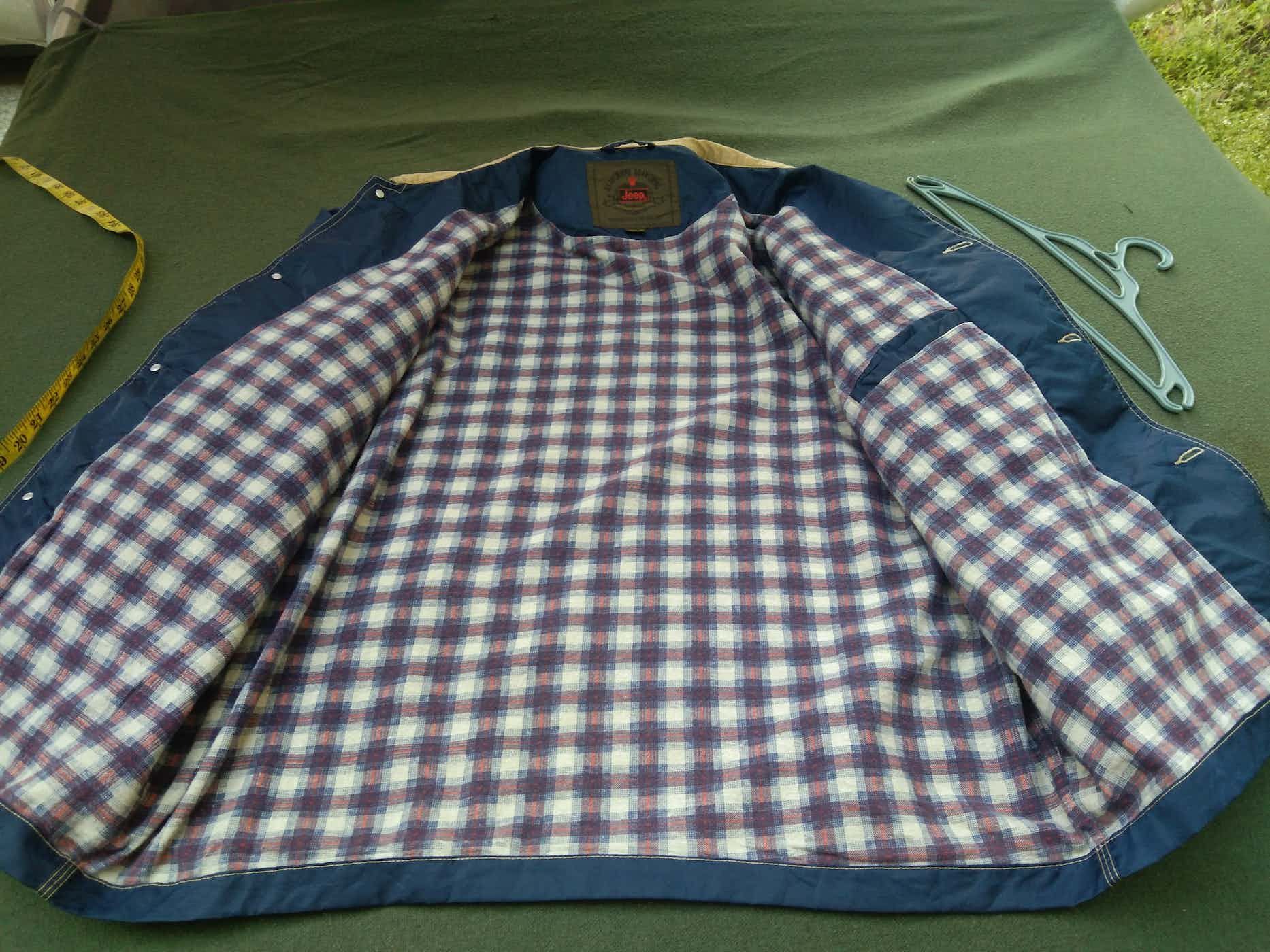 Jeep VINTAGE JEEP CHORE JACKET ( NYLON ) Size US L / EU 52-54 / 3 - 5 Thumbnail