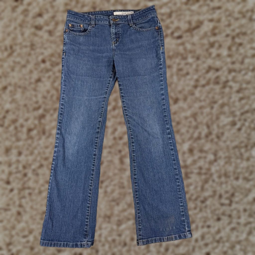 DKNY DKNY Jeans Women 10 Blue Denim Bootcut Cotton Blend Mid Rise 31x30 Size 32" / US 10 / IT 46 - 1 Thumbnail