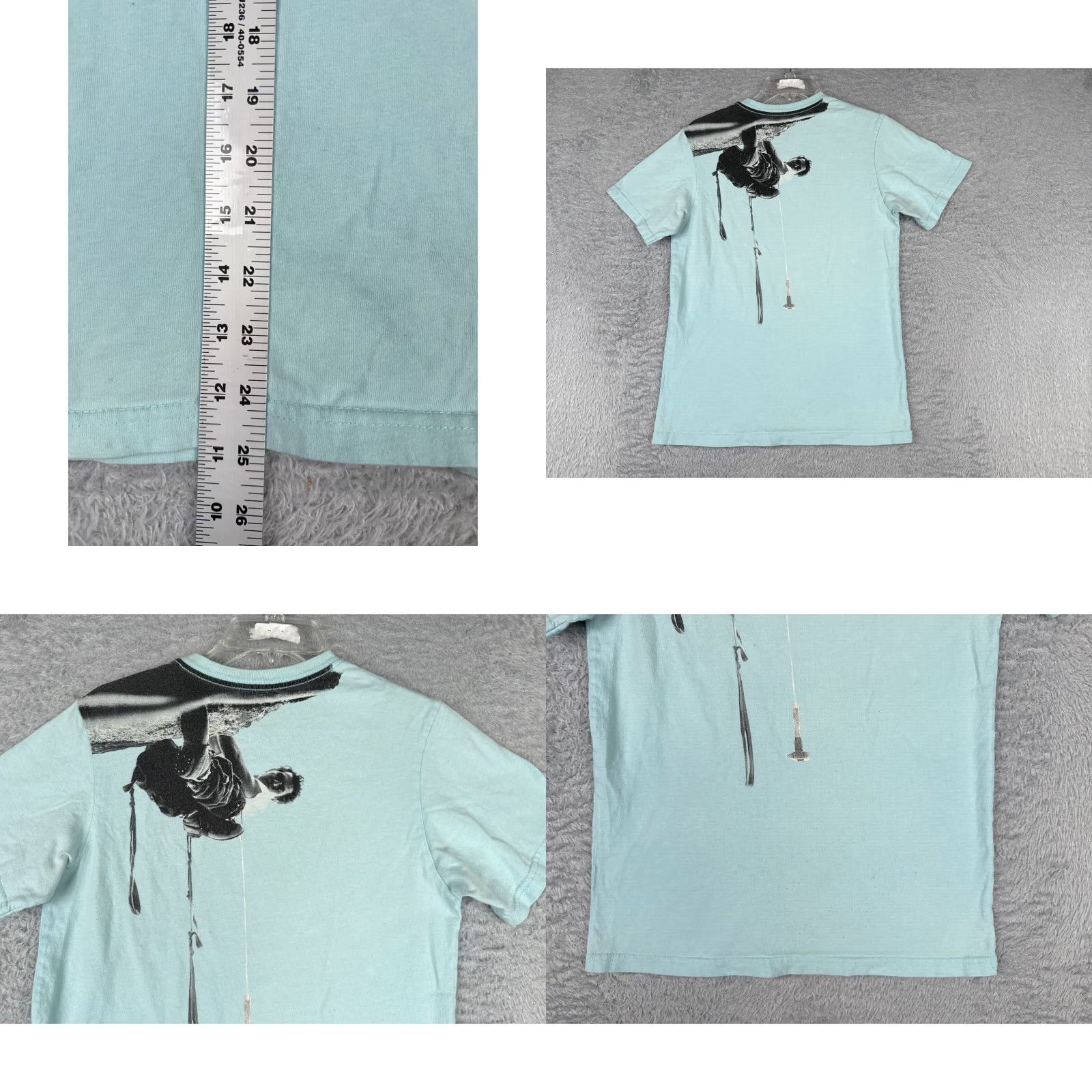 Patagonia Patagonia Shirt Mens XS Blue Climber Short Sleeve Crew Neck Cotton Logo Size US XS / EU 42 / 0 - 9 Thumbnail