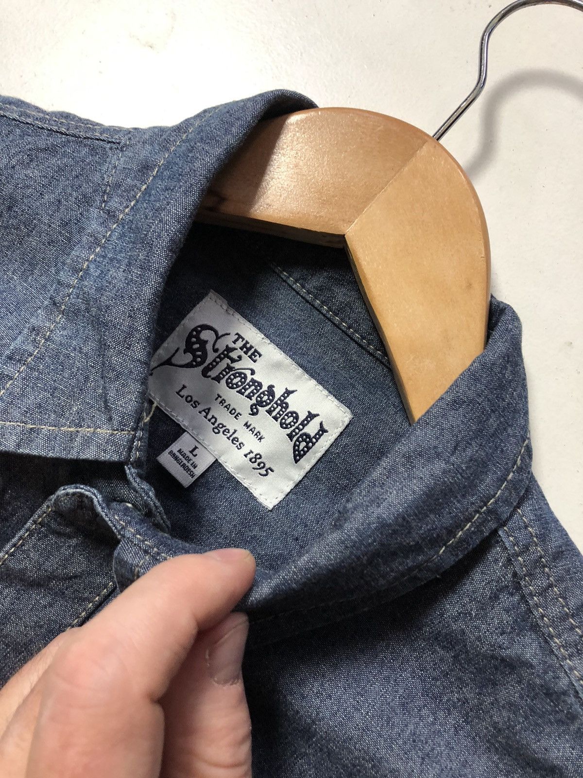 The Stronghold The Stronghold Los Angeles Denim Work Shirt – Size Large Size US L / EU 52-54 / 3 - 3 Thumbnail