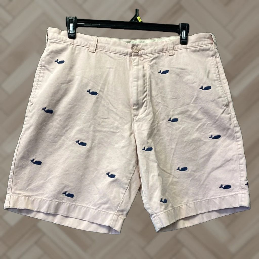 J.Crew J. Crew Chino Shorts Mens 38 Pink Embroidered Casual Outdoor Size US 38 / EU 54 - 1 Thumbnail