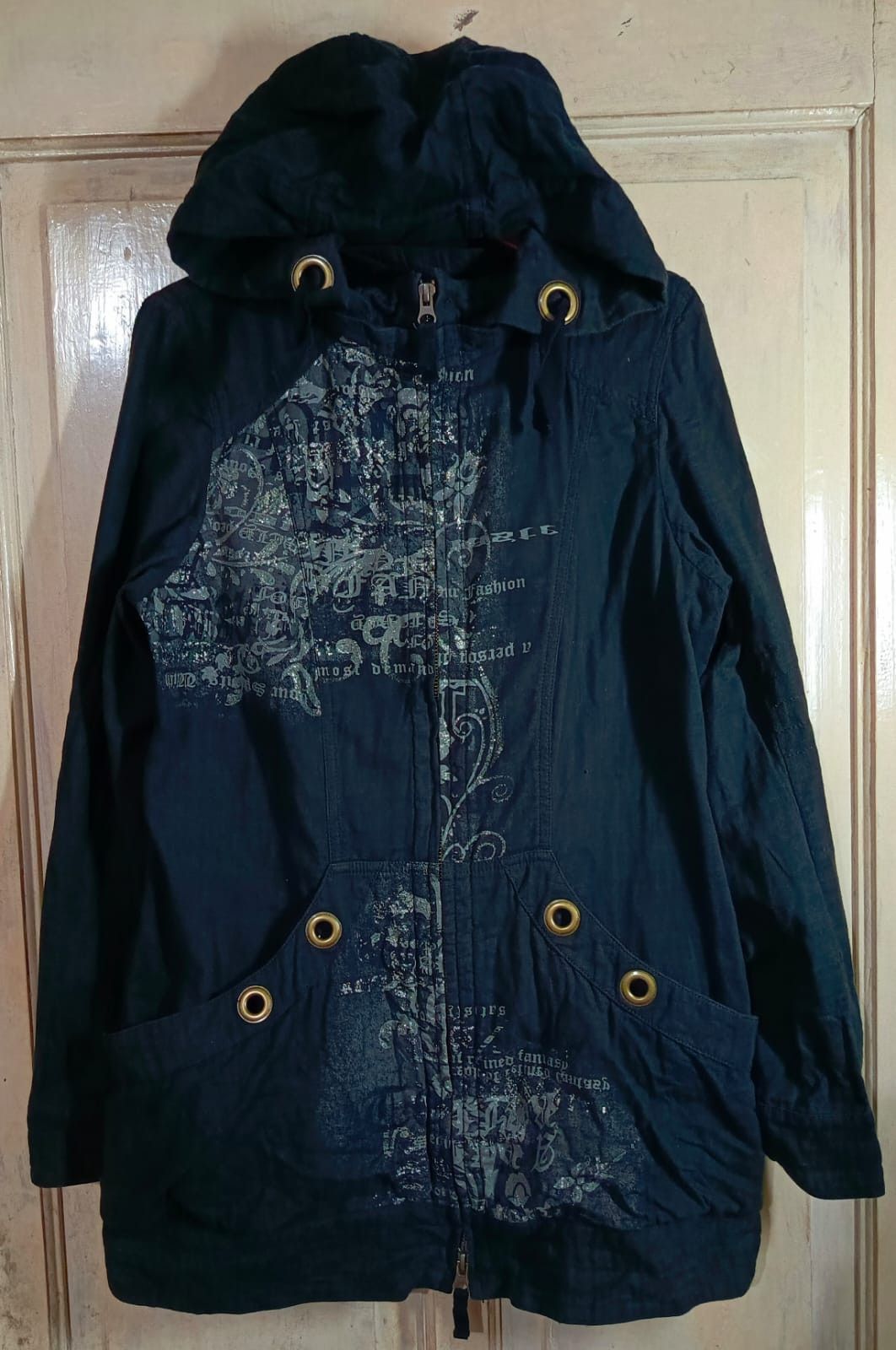 Priverite Vintage Japan - Parka Hoodie Poem Style