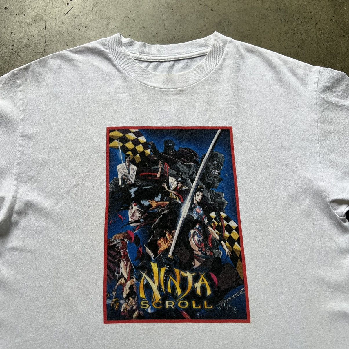 Cartoon Network VTG ‘00s Ninja Scroll Manga Anime Tee Shirt Akira Evangelion Size US M / EU 48-50 / 2 - 3 Thumbnail