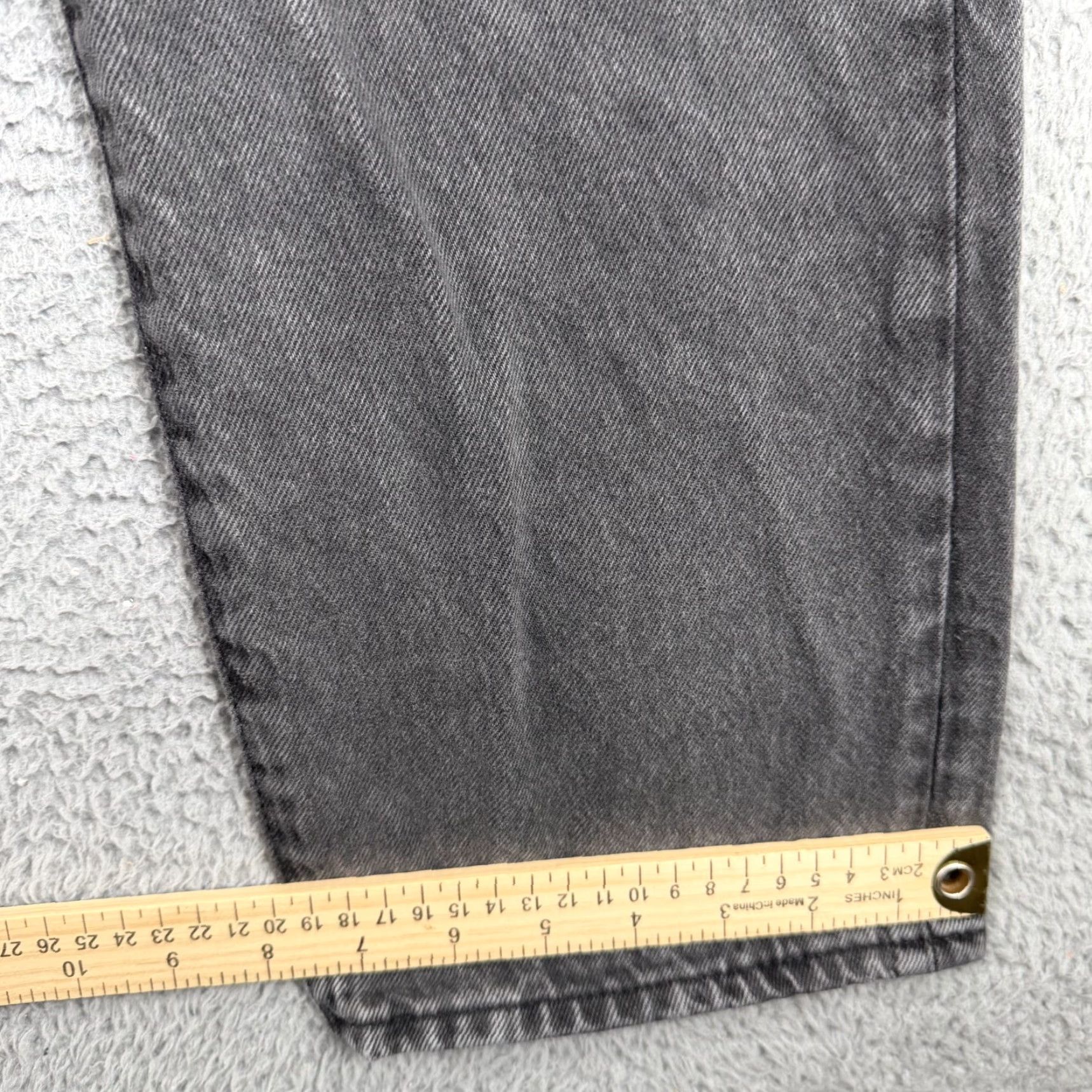 Levi's Levi's 501 Jeans Men 34x34 Gray High Rise Straight Leg Button Fly Denim Pants 93 501 Size US 34 / EU 50 - 2 Thumbnail