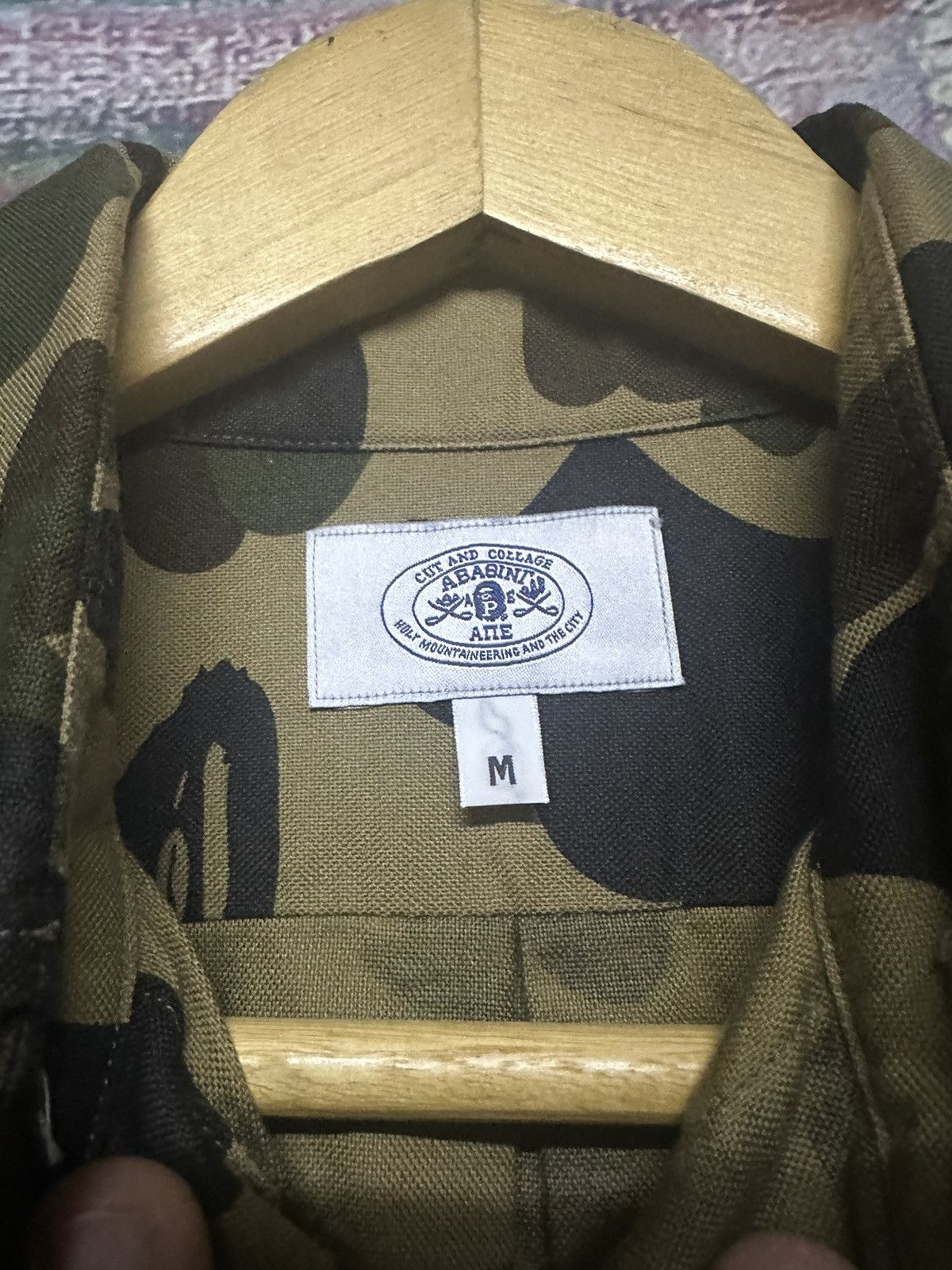 Bape A Bathing Ape Bape Button Up Camo Long Sleeve Size US M / EU 48-50 / 2 - 7 Thumbnail