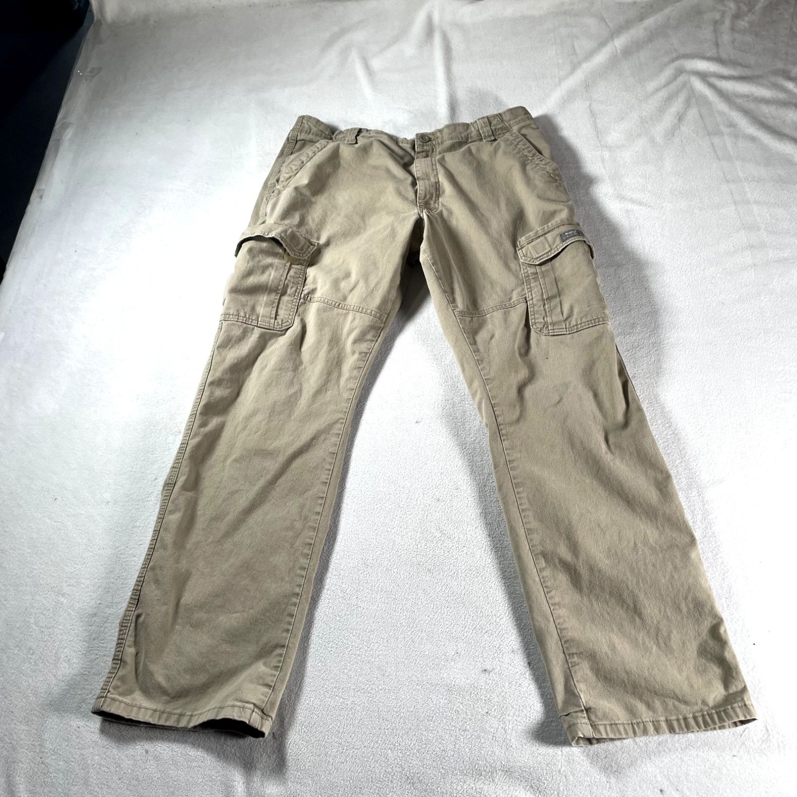 Pantalon Cargo Randonnée WRANGLER Homme Taille W32 L32 - Noir - Occasion Très Bon état